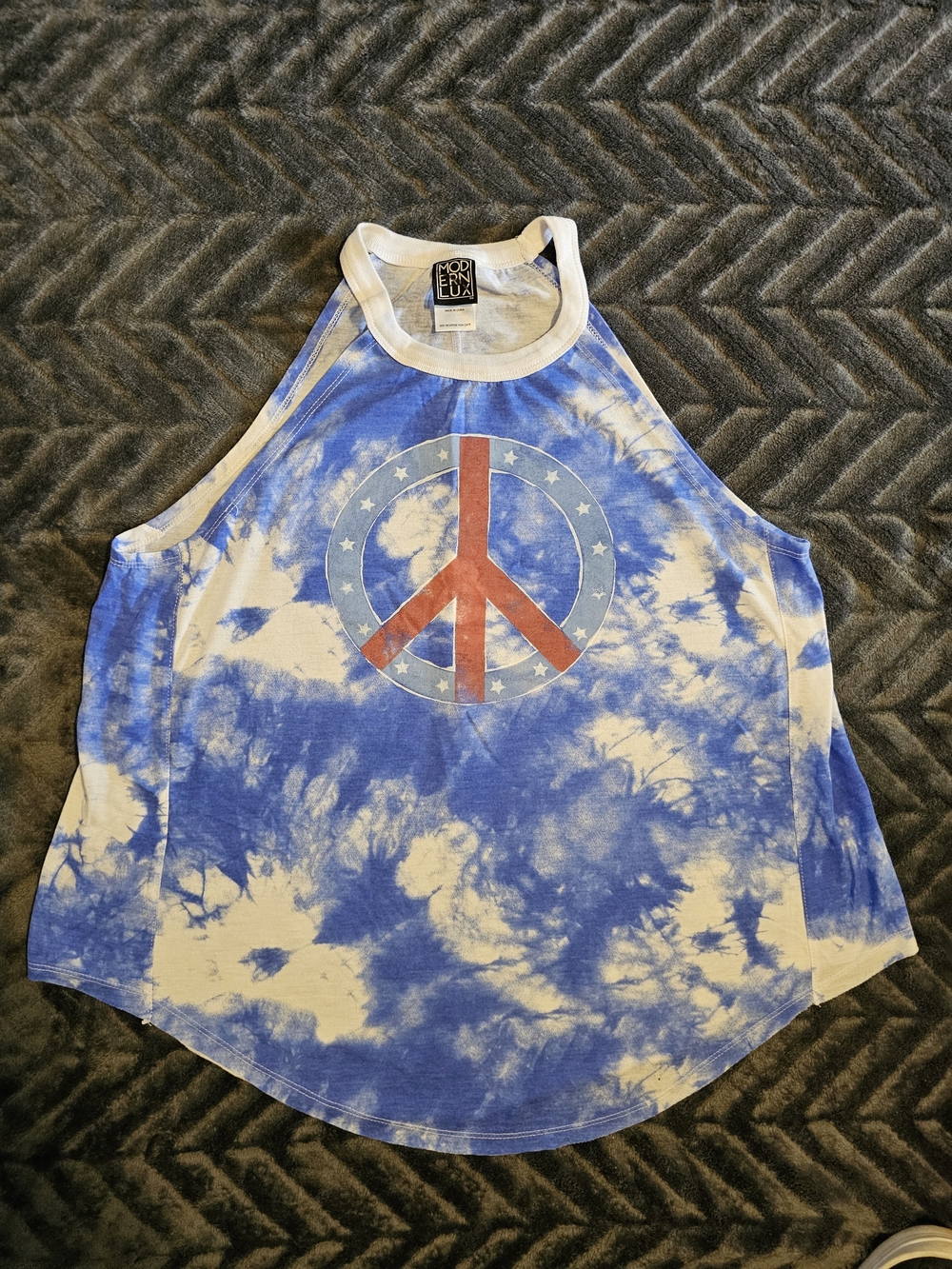 ✌️🇺🇸 Tie-Dye Peace Tank – Women’s Tank ✌️🇺🇸